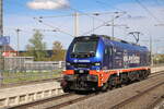 Raildox 159 220 (90 80 2159 220-3 D-ELP) Tfzf Richtung Erfurt, am 21.04.2025 in Vieselbach.