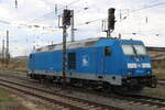 PRESS 285 101-5 (92 88 0076 001-1 B-BTK) als Tfzf Richtung Bad Kösen, am 09.04.2025 in Naumburg (S) Hbf.