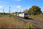 Beim Foto erst zwei Monate alt: 7193 335-5 (Siemens Vectron) an der Spitze eines KLV-Zuges in Gro�korbetha Richtung Halle (Saale).

🧰 TX Logistik AG (TXL)
🕓 23.9.2025 | 11:25 Uhr