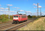 155 078-9 (250 078-3) erh�lt neben Signallicht auch Spotlight bei ihrer Einfahrt in den Bahnhof Gro�korbetha.
Nachgeschossen am s�dlichen Bahnhofsrand.

🧰 Traktion4Rent GmbH (T4R)
🕓 23.9.2025 | 12:34 Uhr