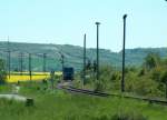 Die Unstrutbahn zwischen Karsdorf und dem Bf Vitzenburg; 10.05.2008