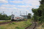 DB IC2 4911 (D-DB 50 80 86-81 911-9 DBpbzfa 668.4) war am 02.07.2026 in Erfurt Ost Richtung Sangerhausen unterwegs.