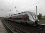 abellio 9442 608, unterwegs im Auftrag für DB Regio, als RB 16369 von Sangerhausen nach Erfurt Hbf, am 09.10.2015 in Erfurt Ost.