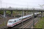 Nachschuss auf 401 ??? als ICE 704 (Linie 18) von München Hbf nach Hamburg-Altona, der in Halle-Ammendorf auf der Neubaustrecke Erfurt–Leipzig/Halle (KBS 580) fährt.