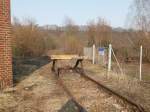 Stillgelegte und Abgebaute Bahnstrecke Rochlitz-Waldheim!28.03.2013
