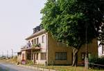 13.08.2003, Der ehemalige Bahnhof in Saalburg