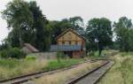 Ehemaliger Bahnhof Gttengrn/Gefell
Erffnung 1. Juli 1892 Stillegung 29. Mai 1994 - Bahnstrecke Schnberg–Hirschberg
13.08.2012