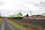 MRCE Dispolok/Flixtrain 182 505-8 am 27.01.19 mit dem FLX32621 bei Rodenbach Main Kinzig Kreis 