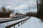 DB Fernverkehr ICE4 412 067-8 am 08.01.22 in Hanau