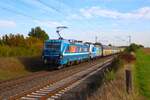 RTB Cargo Siemens Smartron 192 016-4 am 16.10.26 in Nieder-M�rlen 