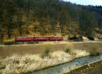 Schienenbusherrlichkeit im Edertal.