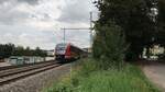 Nachschuss auf RB 34 nach Glauburg-Stockheim an der Film- und Fotostelle Bad Vilbel Süd.