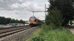 Nachschuss auf RE 98/98/99 nach Kassel Hbf/Marburg/Siegen an der Film- und Fotostelle Bad Vilbel Süd.