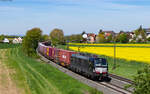 193 654 mit dem DGS 40221 (Botlek - Melzo Scalo) bei Kirch Göns 3.5.23  