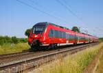 DB Regio Bombardier Talent2 442 282 in Nieder-Mörlen am 18.06.23