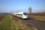DB Fernverkehr ICE-T 411 xxx bei Nieder-Mörlen am 08.02.25