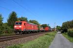 DB Cargo 185 095-7 mit gemischten Güterzug am 23.08.19 in Maintal Ost 