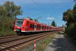 DB Regio 425 626-9 und 425 xxx in Hanau Großauheim am 06.09.20 als RE55