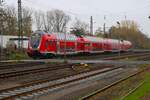 DB Regio Bayern Bombardier Twindexx 445 057 am 08.11.25 in Kahl am Main als RE55