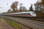 DB Fernverkehr ICE4 412 xxx-x am 08.11.25 in Kahl am Main