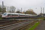DB Fernverkehr ICE4 412 xxx-x am 08.11.25 in Kahl am Main