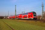 DB Regio Bayern Bombardier Twindexx 445 048 am 11.01.26 in Dettingen am Main