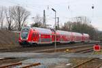 DB Regio Bayern Bombardier Twindexx 445 045 am 05.02.26 in Kahl am Main 