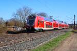DB Regio Bombardier Twindexx 445 061 am 02.03.26 in Maintal Ost