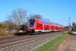 DB Regio Bombardier Twindexx 445 045 am 02.03.26 in Maintal Ost