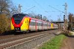 HLB Alstom Coradia Continental 1440 160-x (ET 160) am 02.03.26 in Maintal Ost