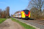 HLB Alstom Coradia Continental 1440 343-x (ET 343) am 19.03.26 in Maintal Ost