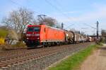 DB Cargo Bombardier Traxx 185 192-2 in Maintal Ost am 19.03.26