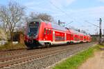 DB Regio Bombardier Twindexx 445 064 am 19.03.26 in Maintal Ost