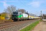 ELL/RTB Cargo Siemens Vectron 193 229-2 mit KLV Zug in Maintal Ost