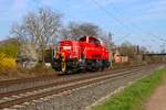 DB Cargo 261 052-5 in Maintal Ost am 19.03.26 