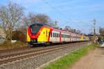 HLB Alstom Coradia Continental 1440 170-x+ 1440 xxx-x (ET 170+ET xxx) am 19.03.26 in Maintal Ost