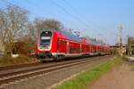 DB Regio Bombardier Twindexx 445 047 am 19.03.26 in Maintal Ost