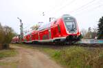 DB Regio Bombardier Twindexx 445 048 am 28.03.26 in Hanau Großauheim