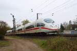 DB Fernverkehr ICE3 (403 xxx) am 28.03.26 in Hanau Großauheim