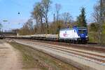 HLG Bebra Bombardier Traxxx 187 347-0 in Kahl am Main am 02.04.26 