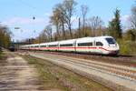 DB Fernverkehr Siemens ICE4 (412 xxx) am 02.04.26 in Kahl am Main