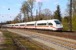 DB Fernverkehr Siemens ICE4 (412 xxx) am 02.04.26 in Kahl am Main