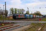 CargoUnit Siemens Vectron 6193 239-1 mit Helrom KLV in Kahl am Main am 09.04.26 