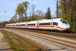 DB Fernverkehr ICE 3 Velaro neo (408 xxx) am 09.04.26 in Kahl am Main 