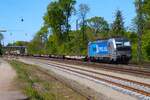 Railpool/BoxXpress Siemens Vectron 6193 147-6 mit Containerzug in Kahl am Main am 24.04.26 