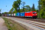 DB Cargo Bombardier Traxx 185 233-4 in Kahl am Main am 24.04.26 