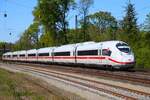 DB Fernverkehr Siemens ICE3 Velaro Neo (408 xxx) am 24.04.26 in Kahl am Main