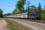 BEACON Rail Siemens Vectron X4-E 612 (6193 612-9) mit Autotransportzug am 24.04.26 in Kahl am Main 
