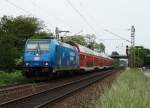 DB Regio Bayern 146 246-4 mit einen RE bei Maintal Ost am 24.05.15