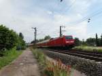 DB Regio 146 241-5 am 27.06.16 bei Hanau Hbf Südeinfahrt  